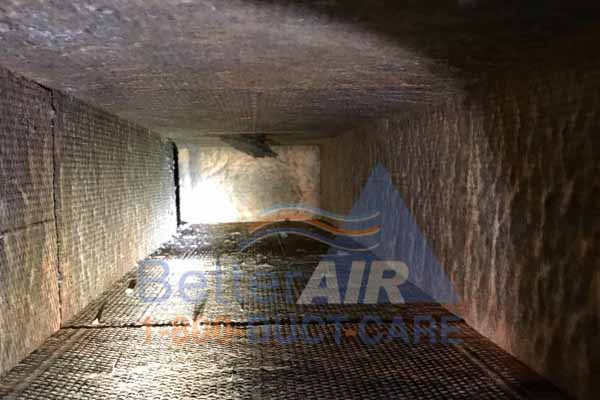Better Air - Customer's Air Duct  - After Cleaning - New Haven, CT